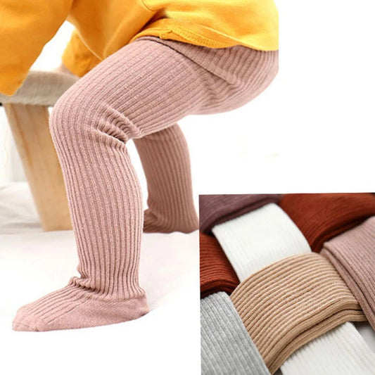 Baby Tights Winter Autumn Solid Color Soft Cotton Thick Warm Baby Girl Tights Newborn Toddler Tight Boy Girl Pantyhose Clothes